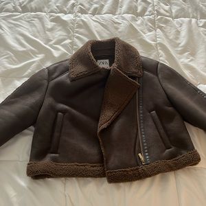 Zara Sherpa jacket